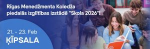 Izstāde Skola 2026 - Rīgas Menedžmenta koledža
